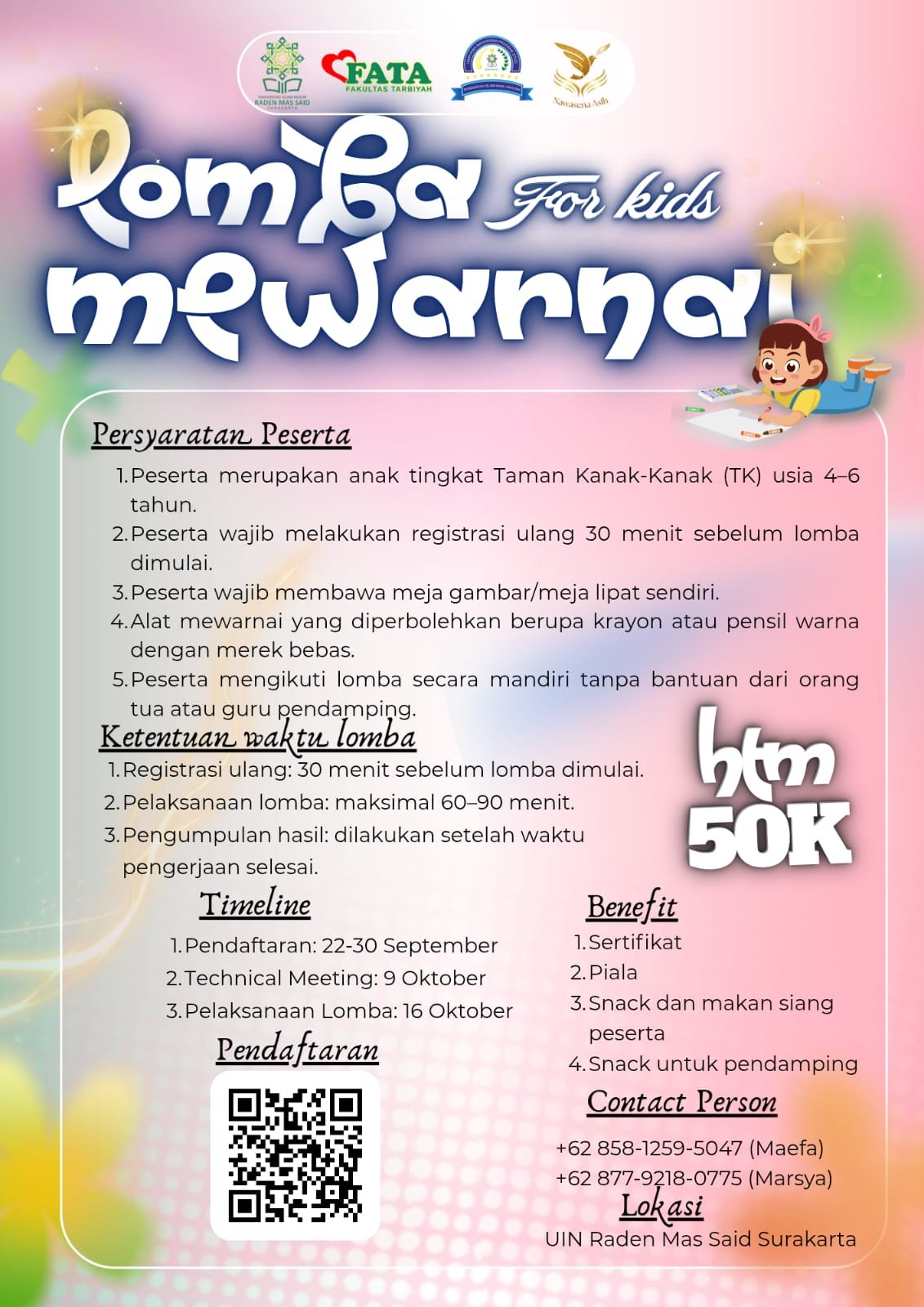 Festival Kreativitas Anak 2026 Hadirkan Ruang Ekspresi Seni bagi Anak Usia Dini